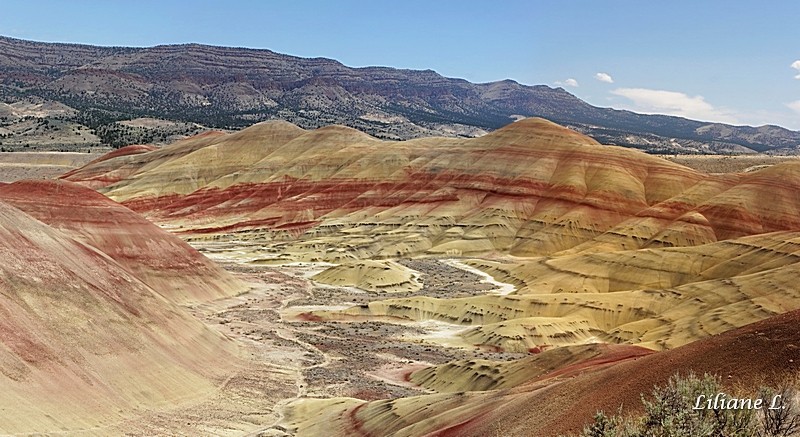 Painted hills overlook and trail