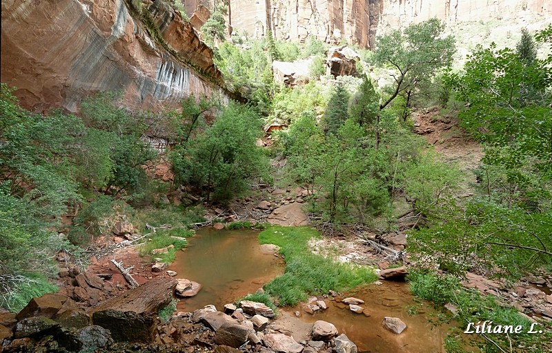 Lower Emerald pool 