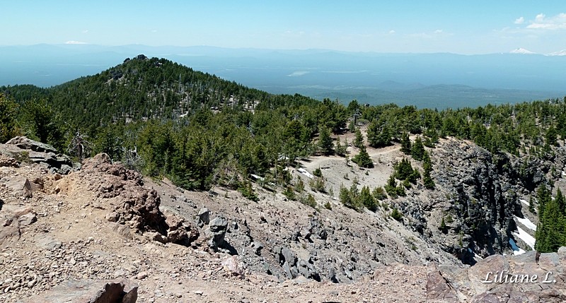 Vue de Paulina Lake Peak View