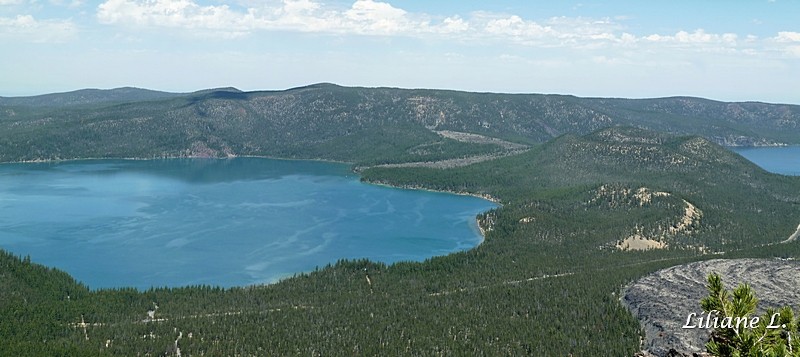 - Paulina Lake Peak View
