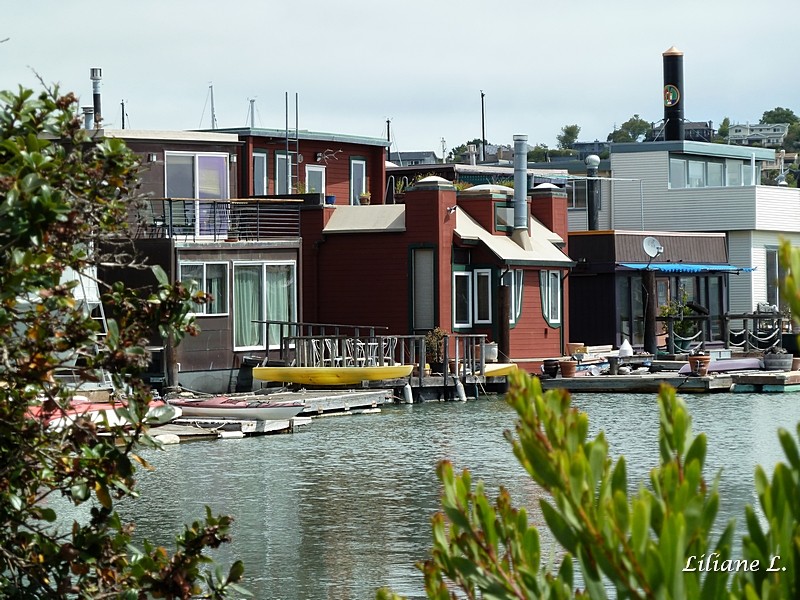 Sausalito - maisons flottantes