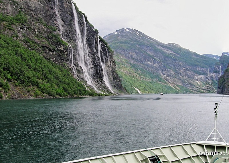  Geirangerfjord - les 7 Soeurs