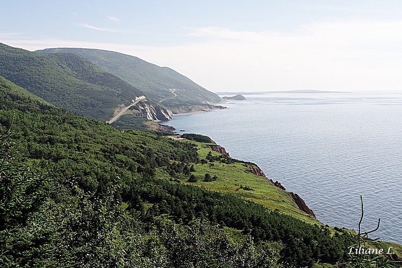 Vue sur la Cabot trail