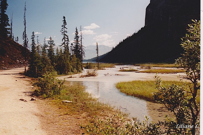 Lac Louise Sentier de la Plaine des 6 glaciers