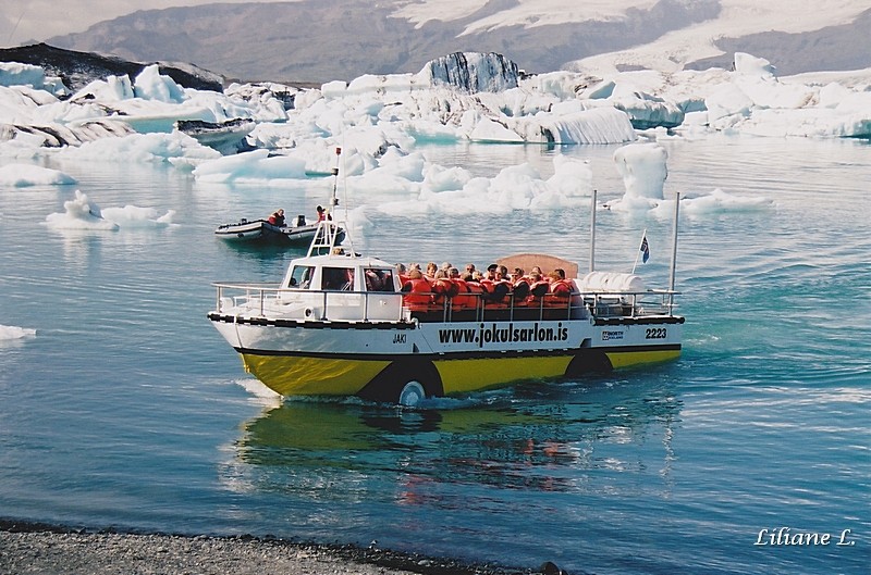 Balade en bateau sur le lac