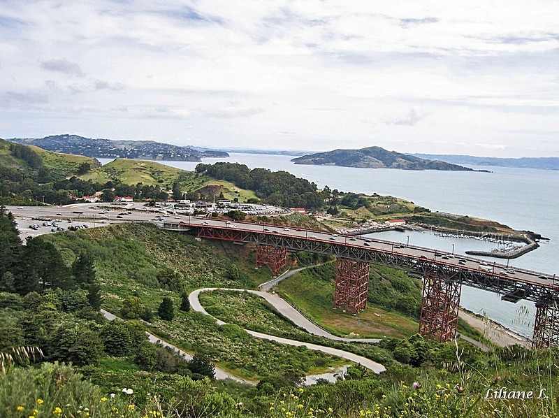  Vue depuis le Golden Gate National Park Récréation 