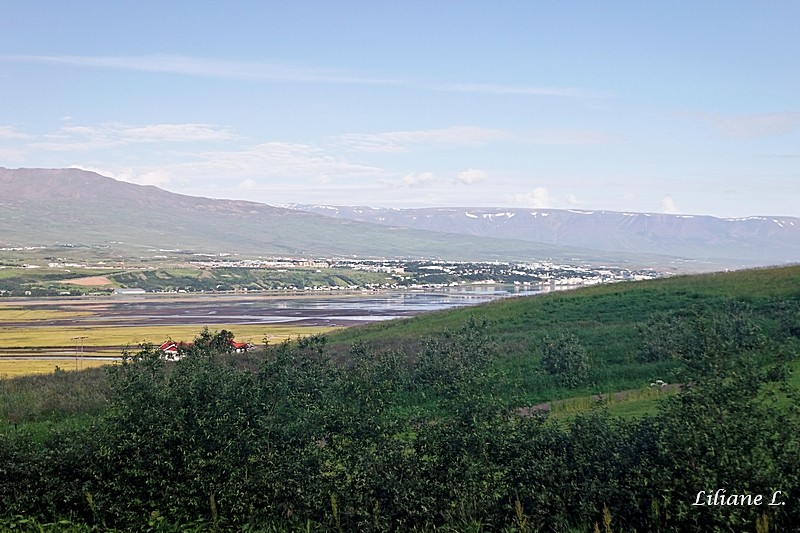 Akureyri vue de Leifsstadir guesthouse