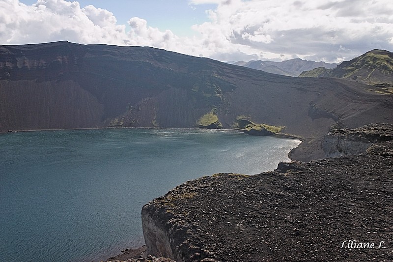 Le cratère Ljotipollur