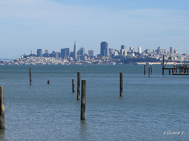 San Francisco vue de Sausalito