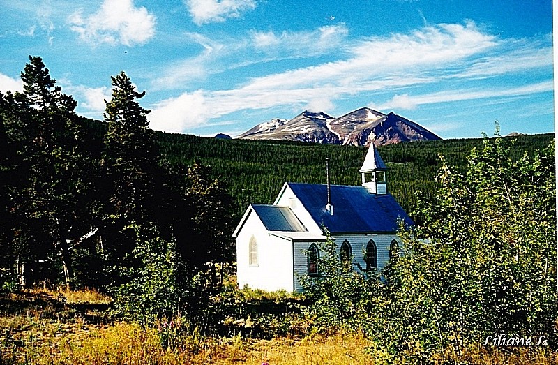 Carcross l'église