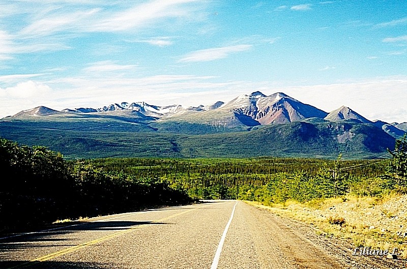 La Klondike Hwy avant Carcross