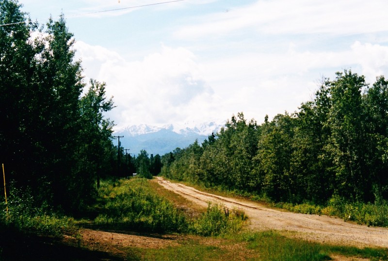 sur l'Alaska Hwy1